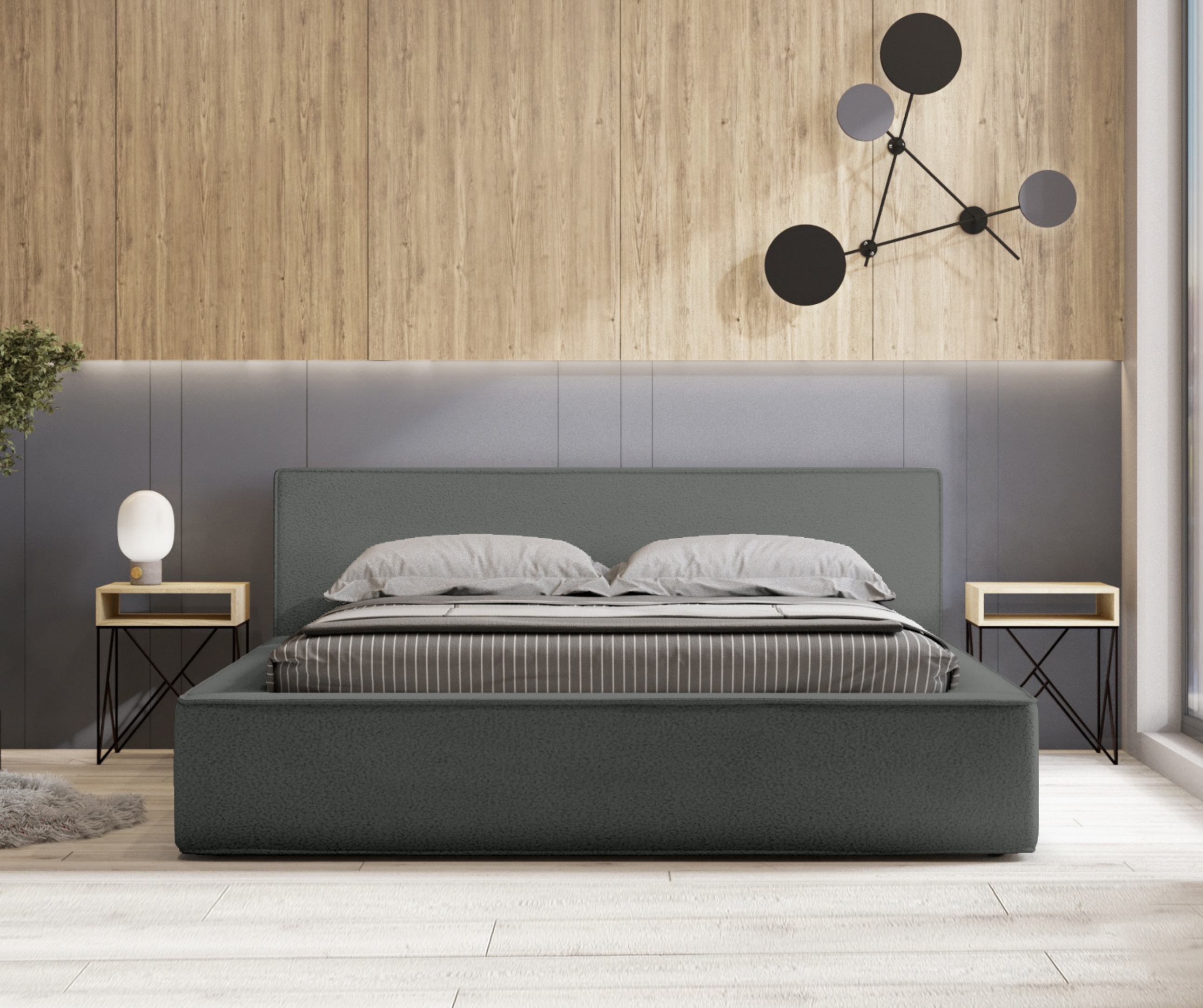 Lova BERNAND, grafito audinys struktūrinė