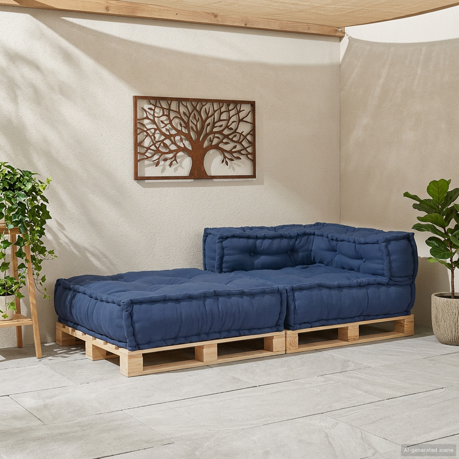 Modulinė sofa Indigo 70 x 70 x 56 cm Audinys