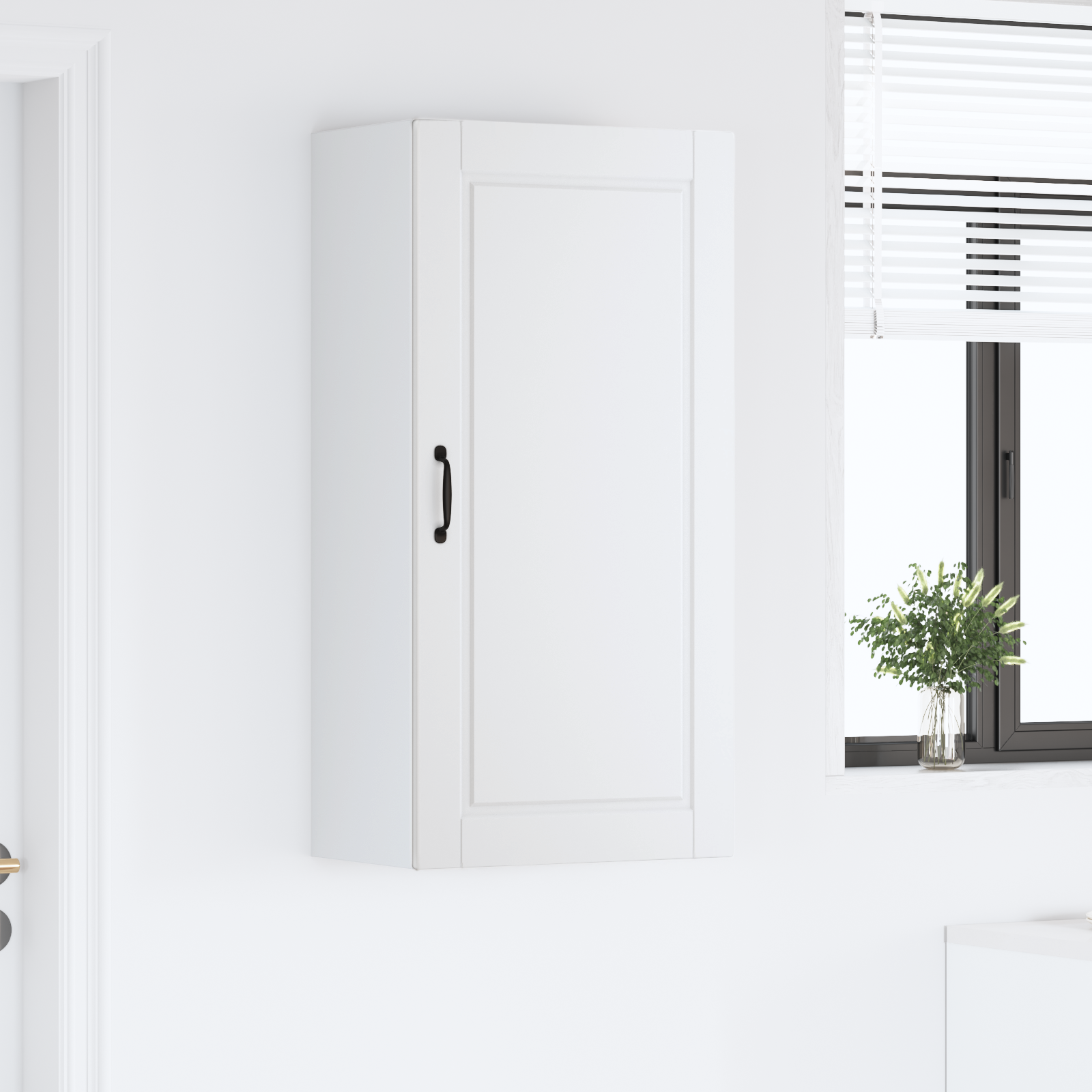 Virtuves skapītis Balts 50 x 31 x 100 cm Inženierijas koksne