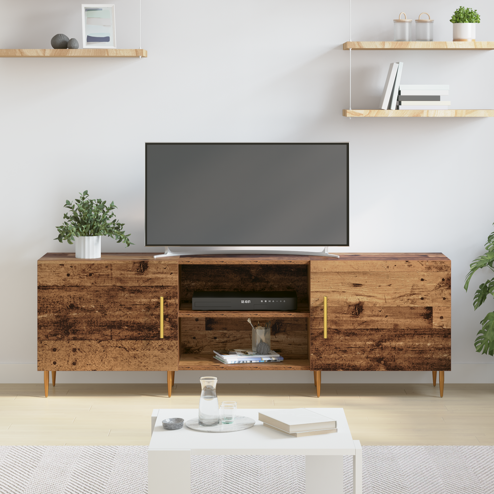 Televizora skapītis Vecs koks 150 x 30 x 50 cm