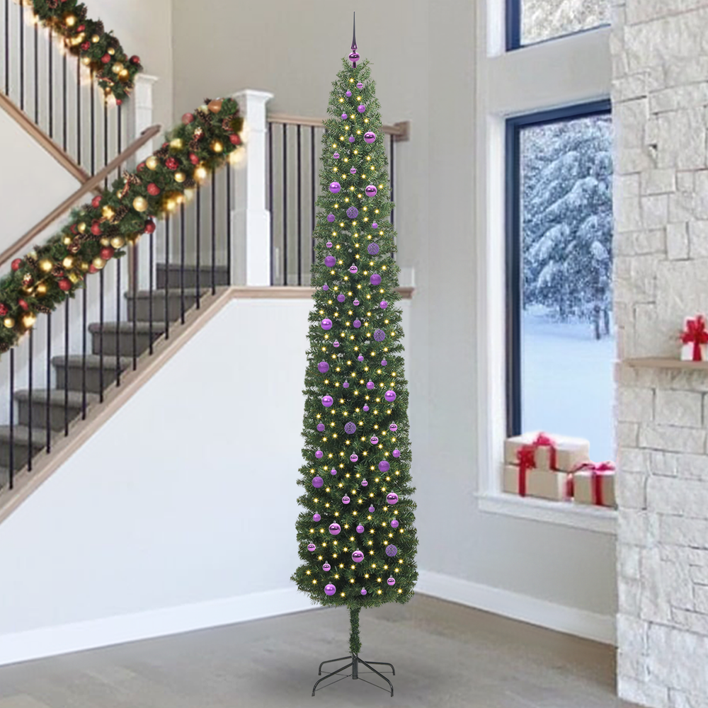 Dirbtinė Kalėdų eglutė Žalia 300 cm PVC, plienas ir plastikas