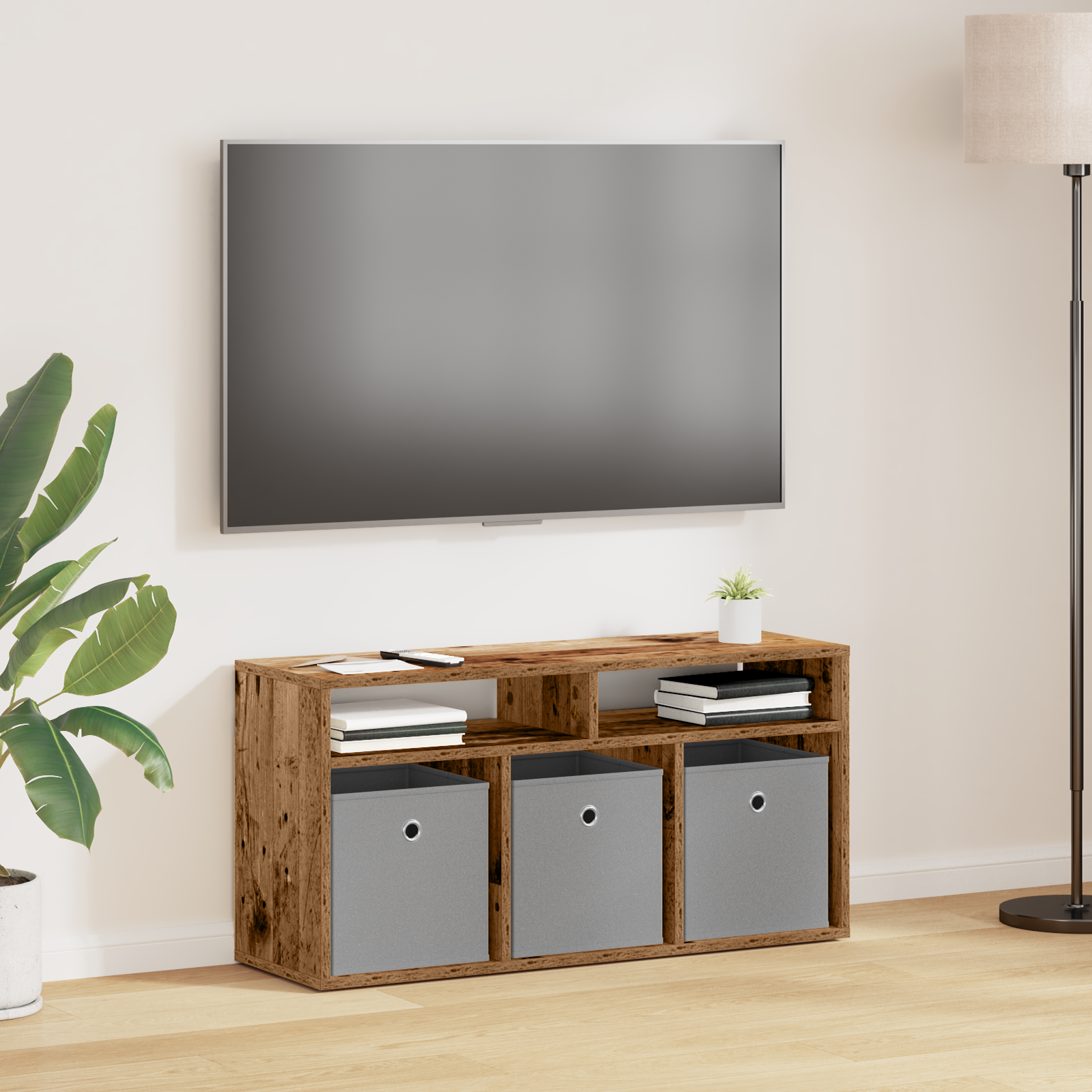 Zems galds ar atvilktni Vecs koks 87 x 27,5 x 43 cm