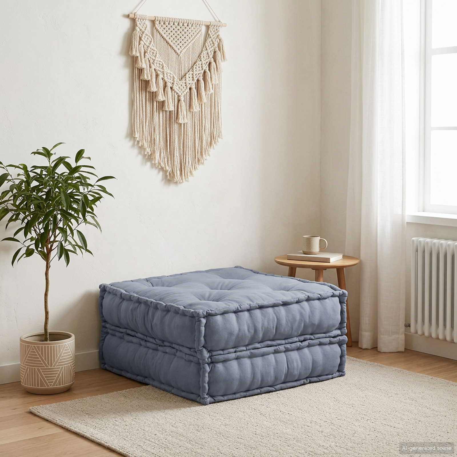Modulinė sofa Pilka 70 x 70 x 36 cm Audinys