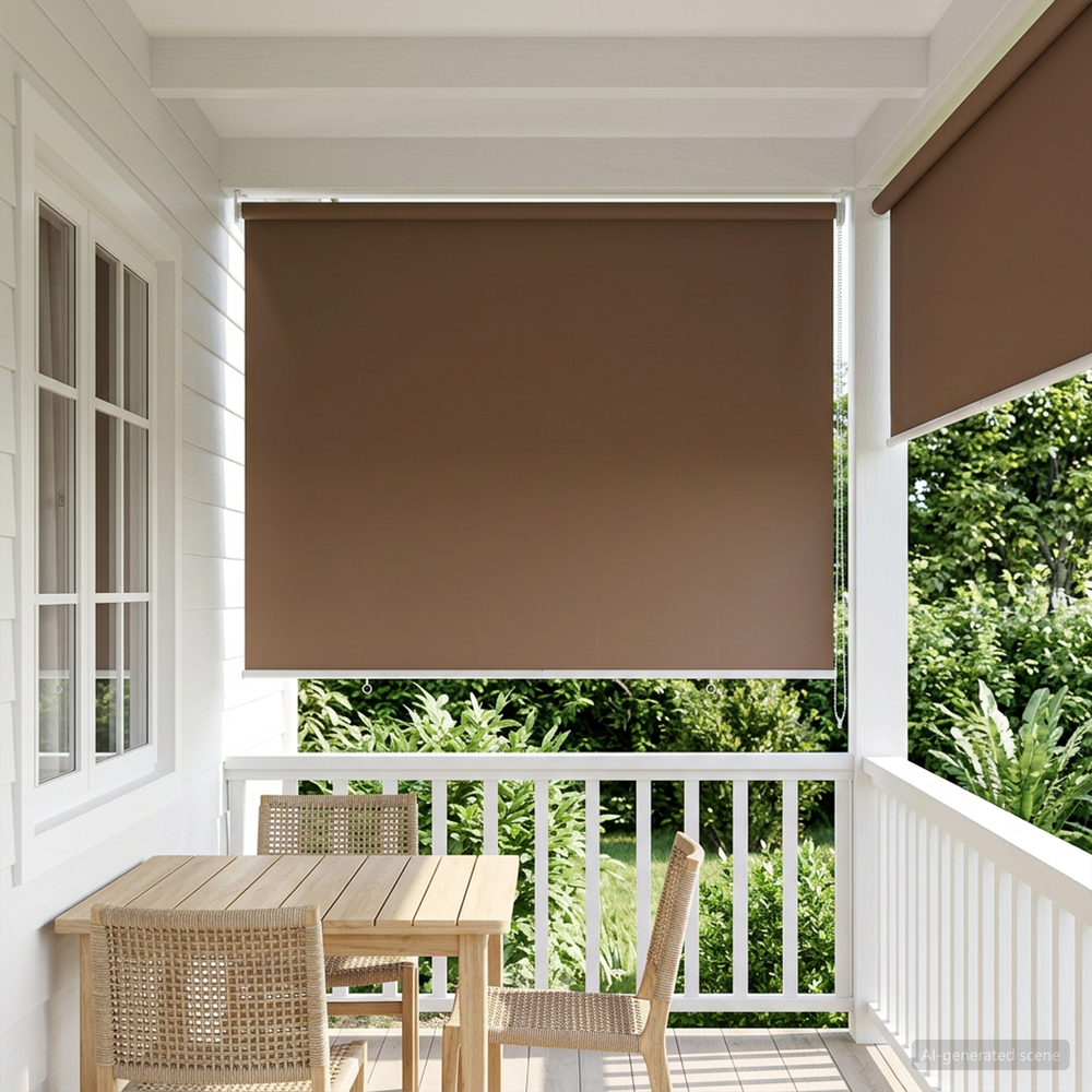 Ritininė užuolaida UV apsaugai Taupe 100 x 230 cm Poliesteris