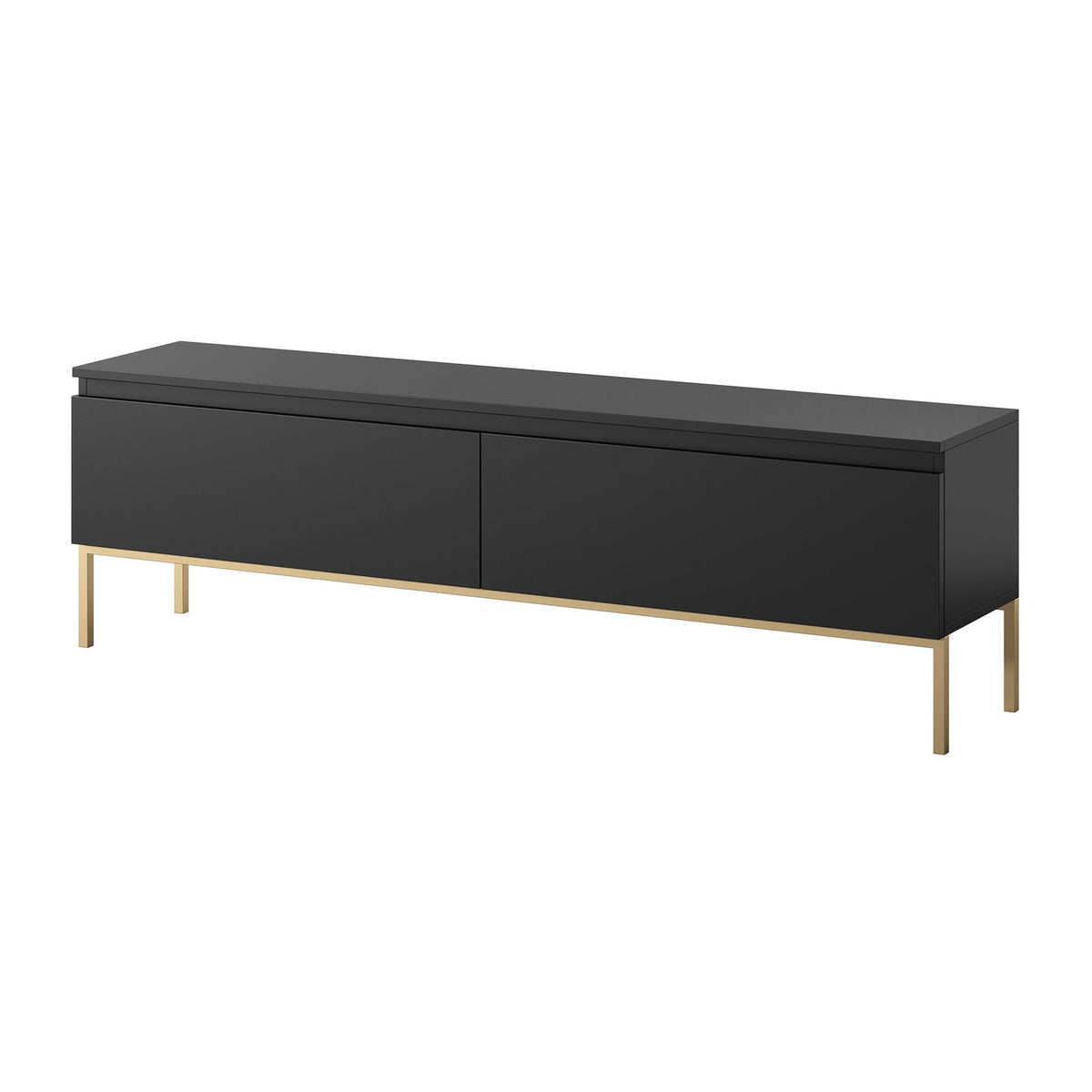 TV spintelė SVEN, juoda, 150 cm, auksinės kojos