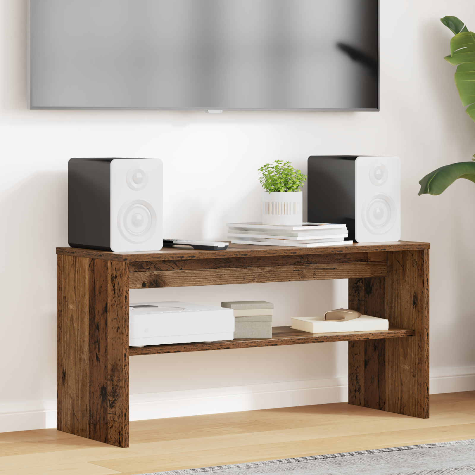 TV Cabinet Solid Wood 80 x 30 x 40 cm
