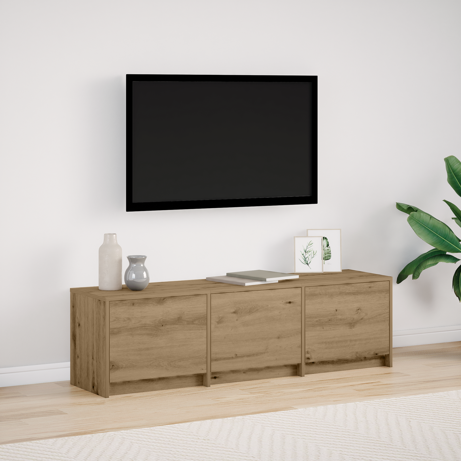 TV skapītis Amatnieku ozols 140 x 34 x 40 cm