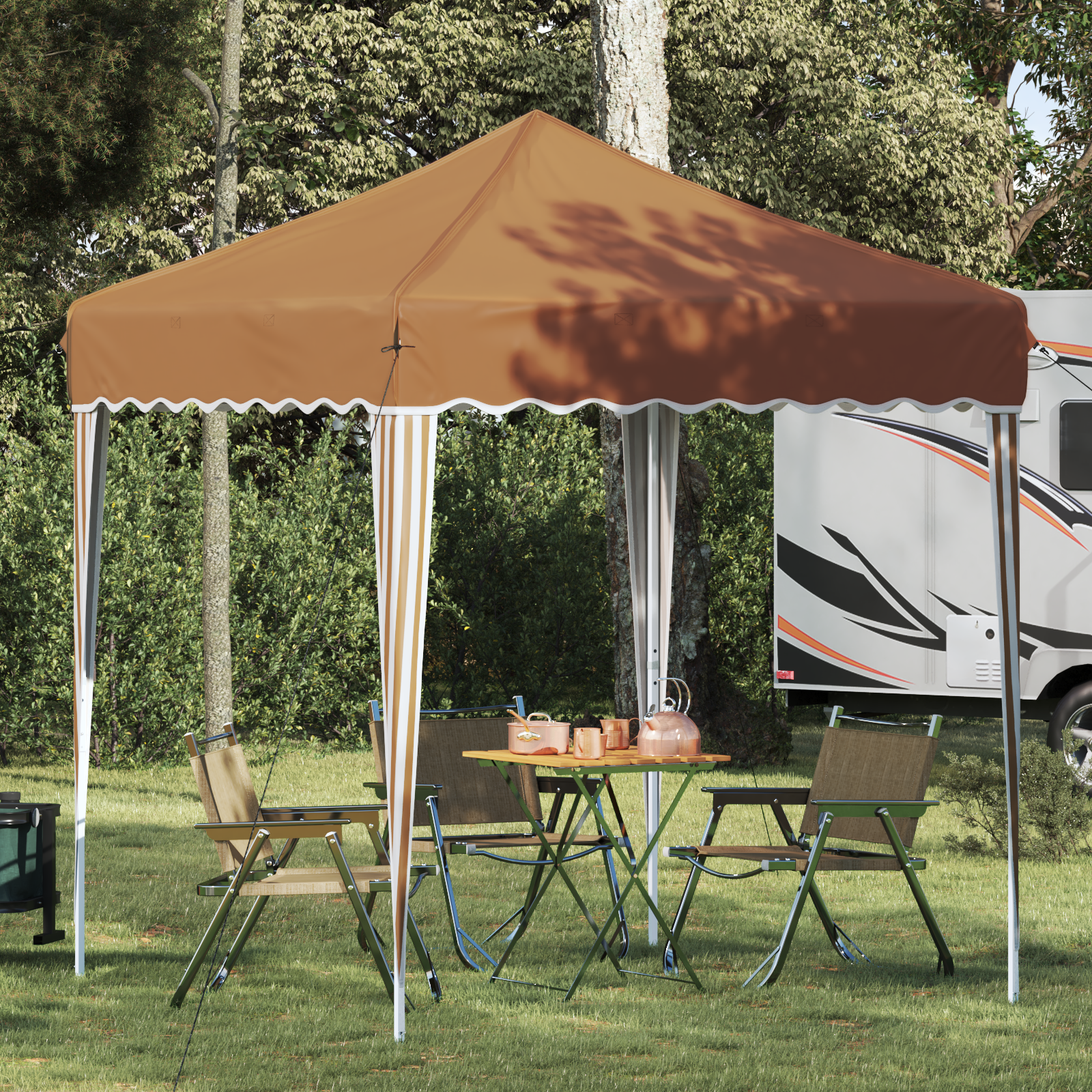 Pop-up Festive Gazebo 195 x 195 x 245 cm