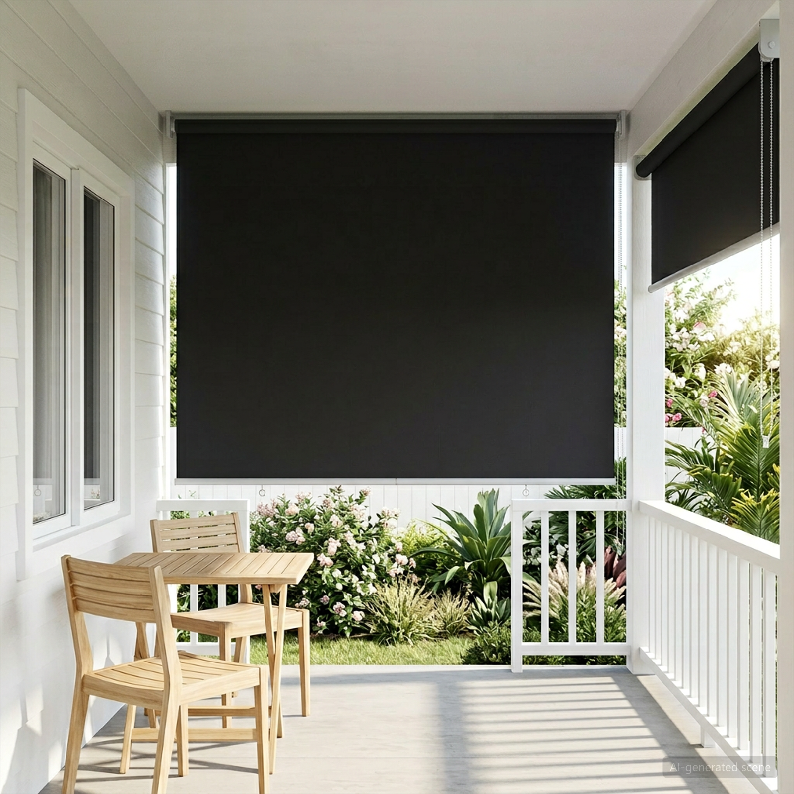 Ritininė užuolaida UV apsaugai Antracito 100 x 230 cm