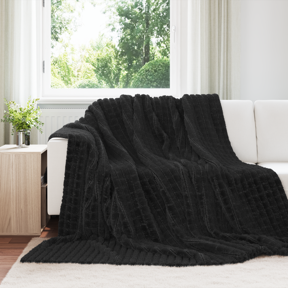 Apklotas Juoda 240 x 220 cm Flysas