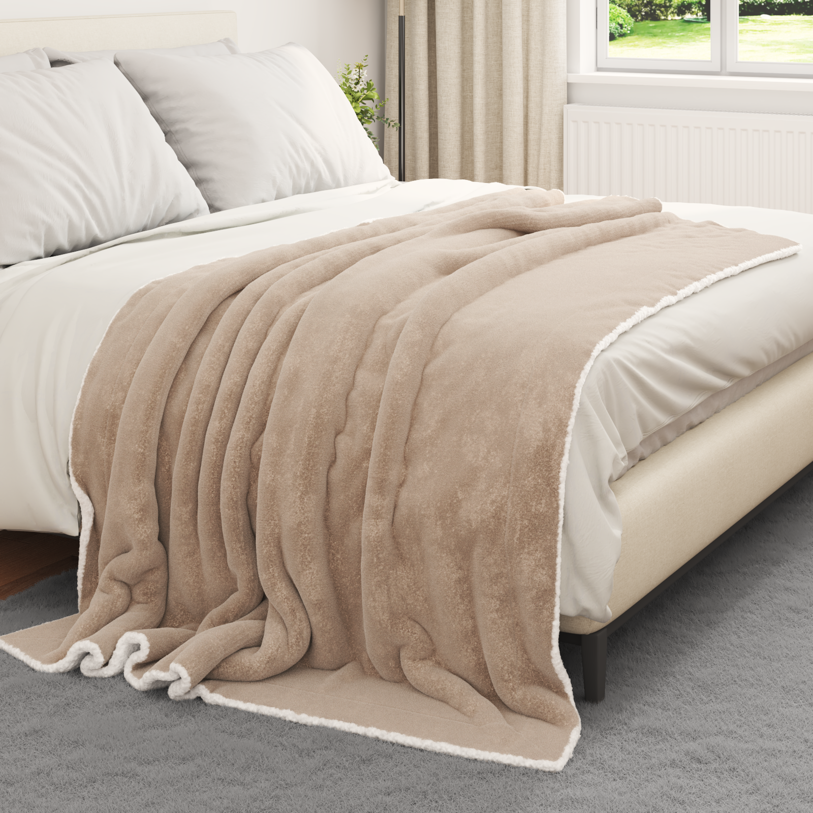 Camel Throw 150 x 200 cm Flysas