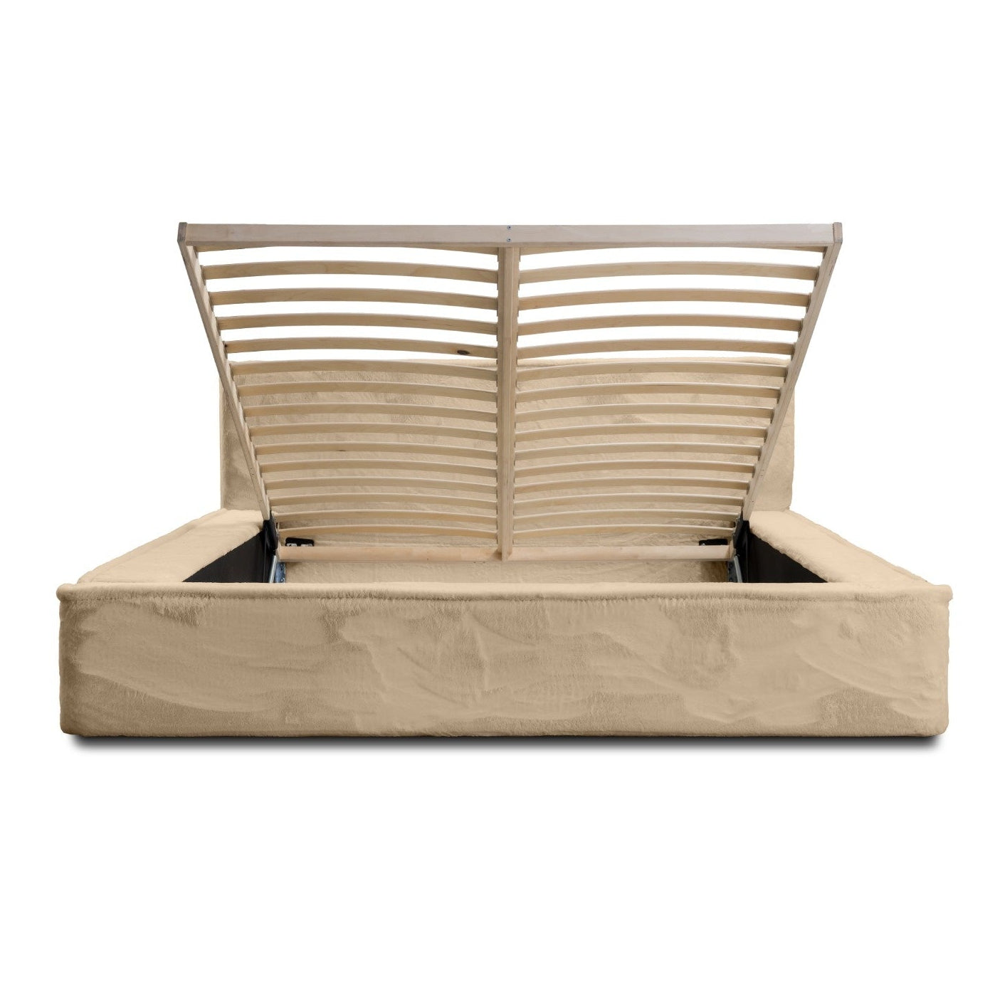 Bed JAMES, light brown