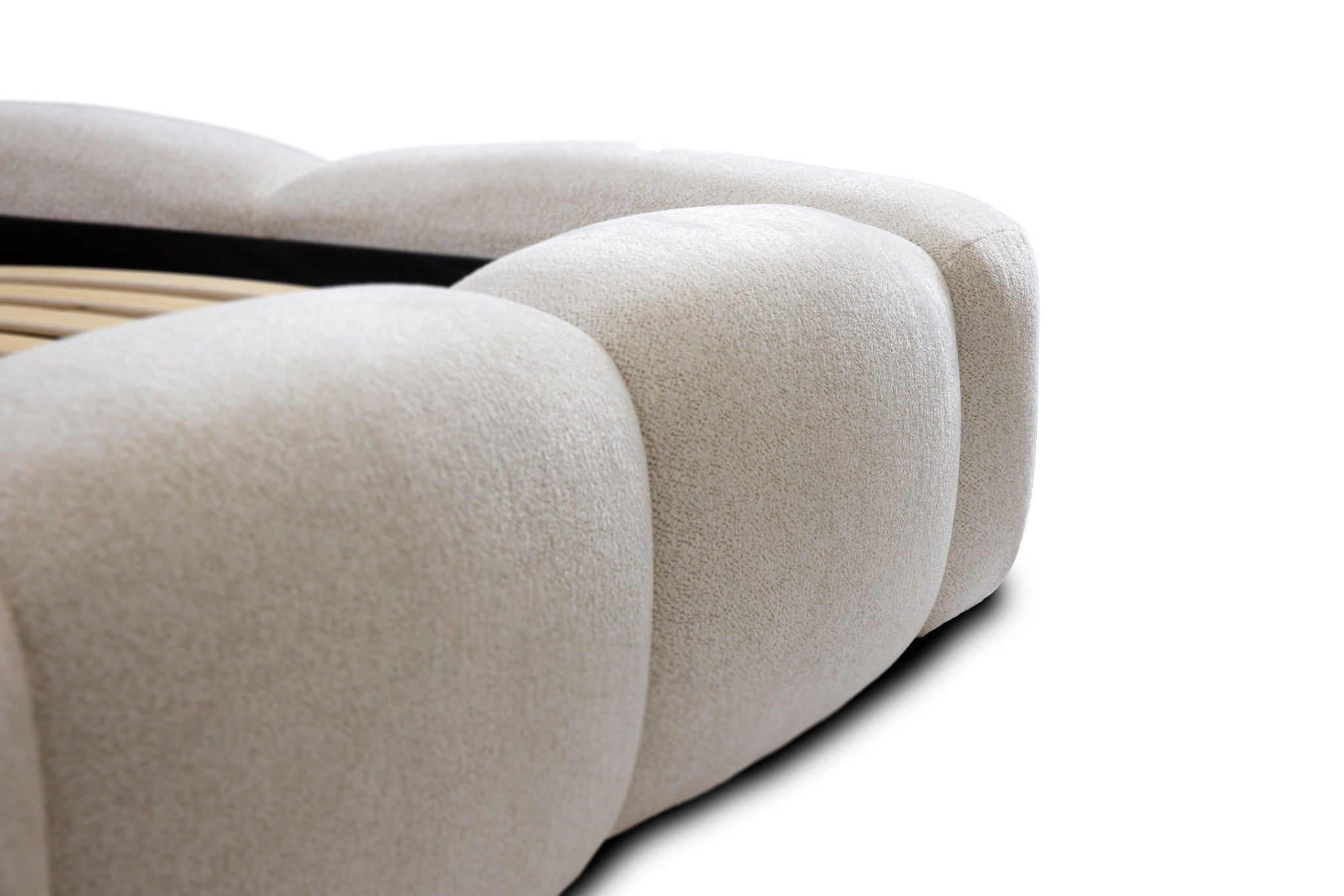 Lova ASTON, kreminė