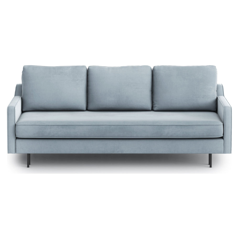 ABBE 3 vietų sofa lova, melsva spalva