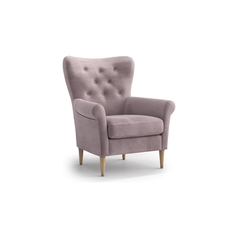 AMELIE fotelis, rožinė spalva