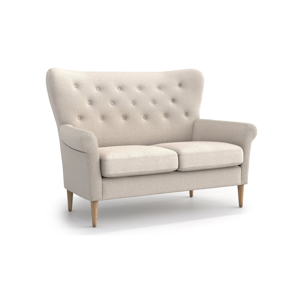 AMELIE 2 vietų sofa, smėlio spalva