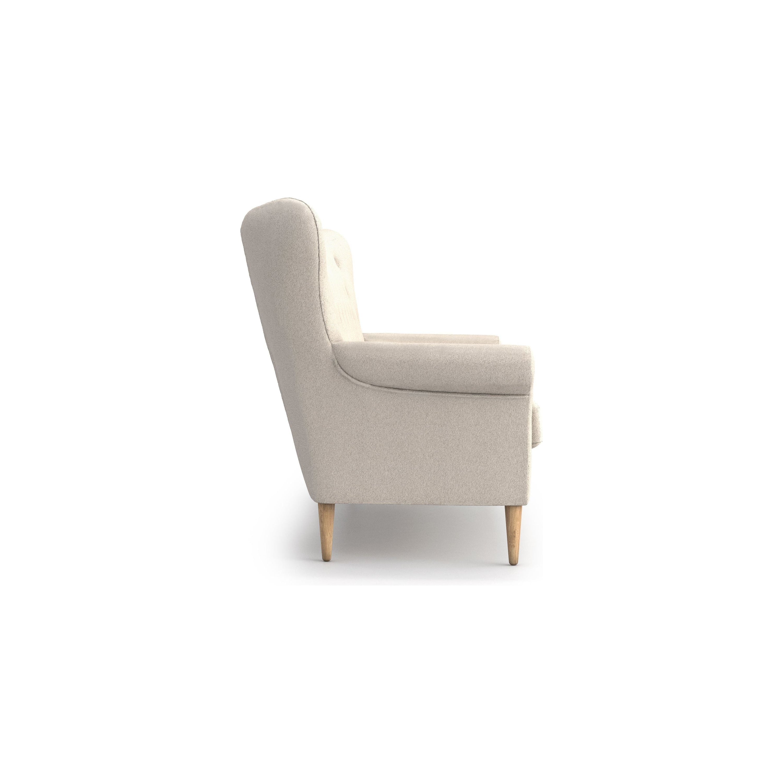 AMELIE 3 vietų sofa, smėlio spalva