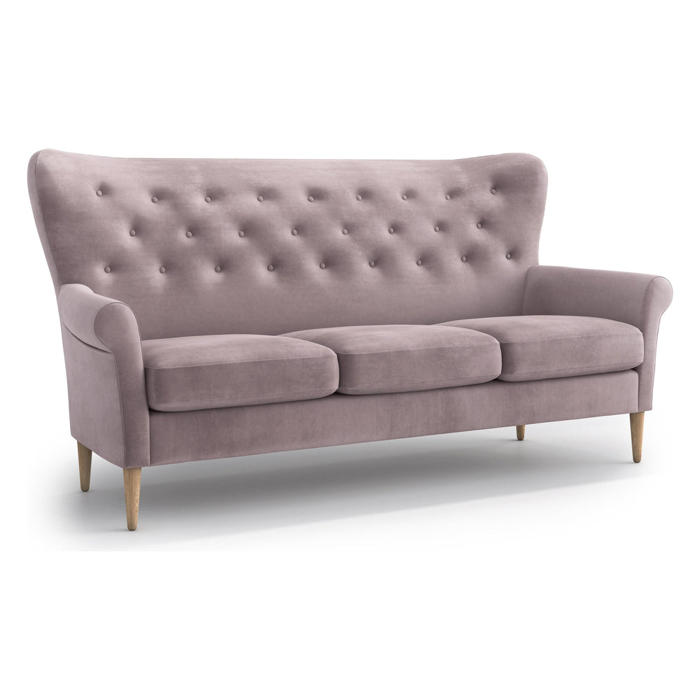 AMELIE 3 vietų sofa, rožinė spalva