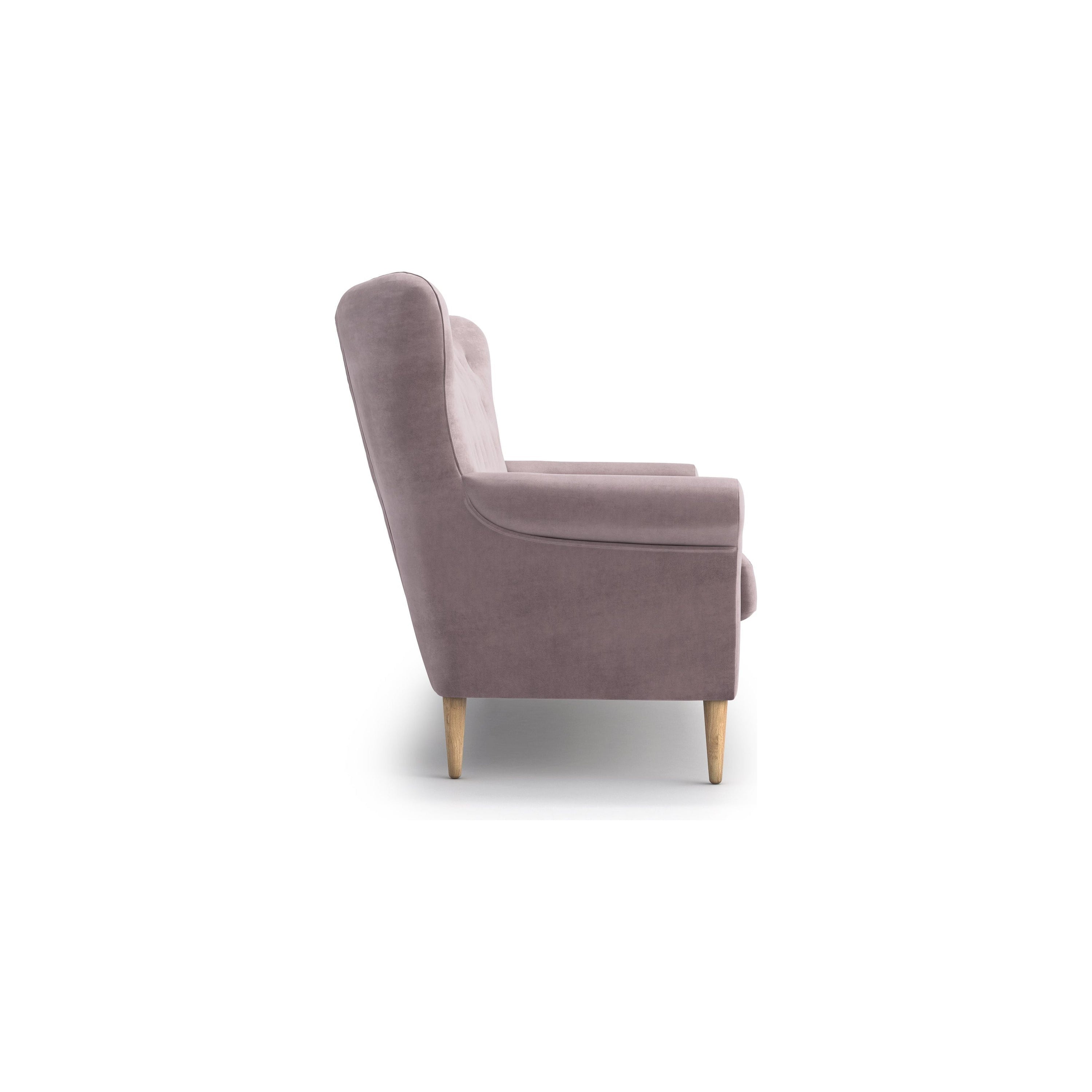 AMELIE 3 vietų sofa, rožinė spalva