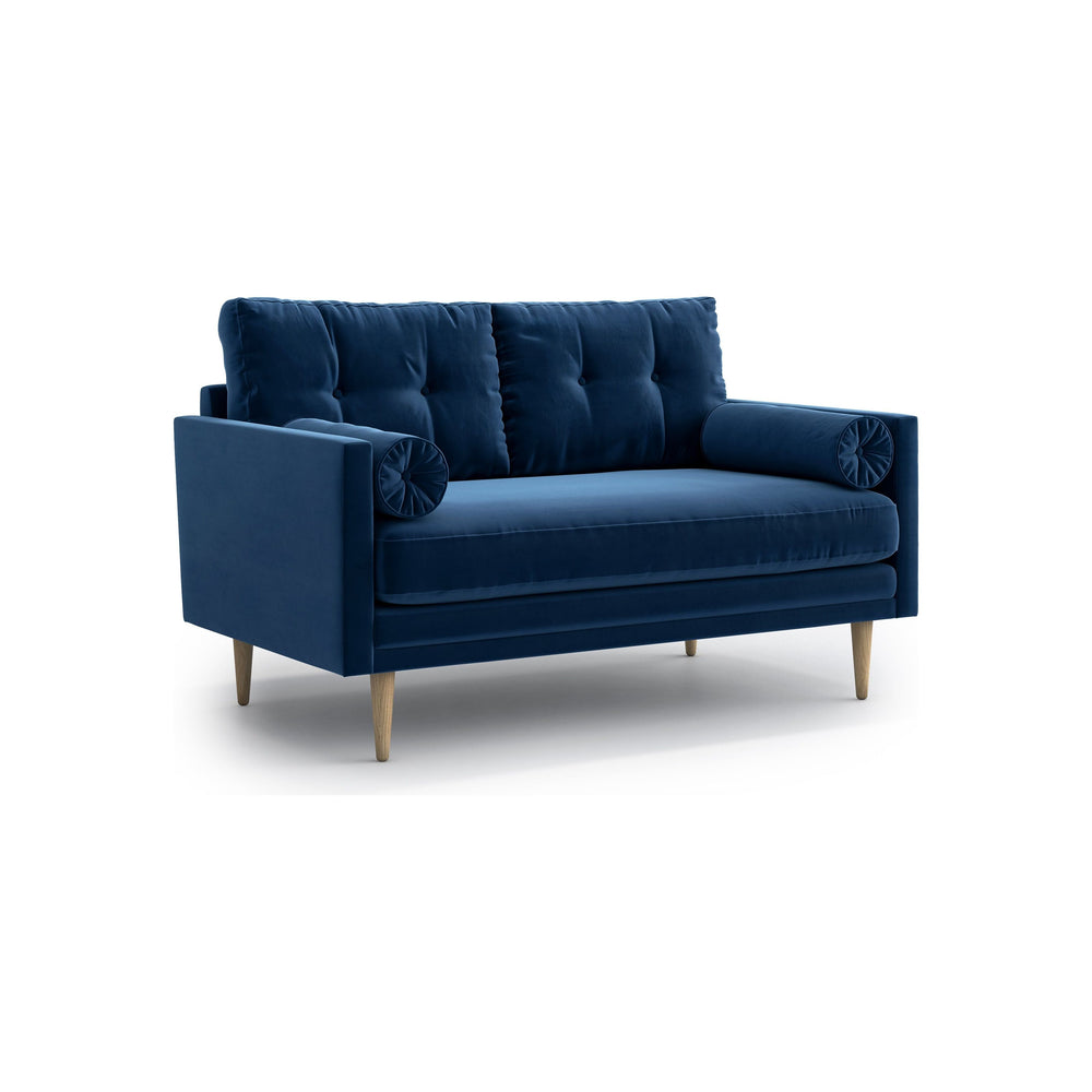 AMY 2 vietų sofa, mėlyna spalva