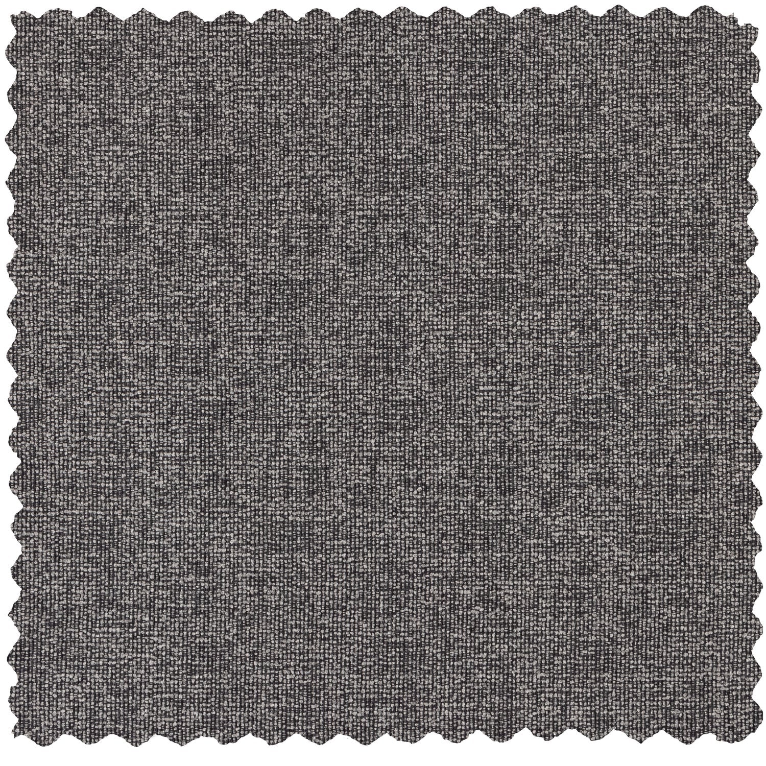 Pouf LOFTY, grey melange fabric
