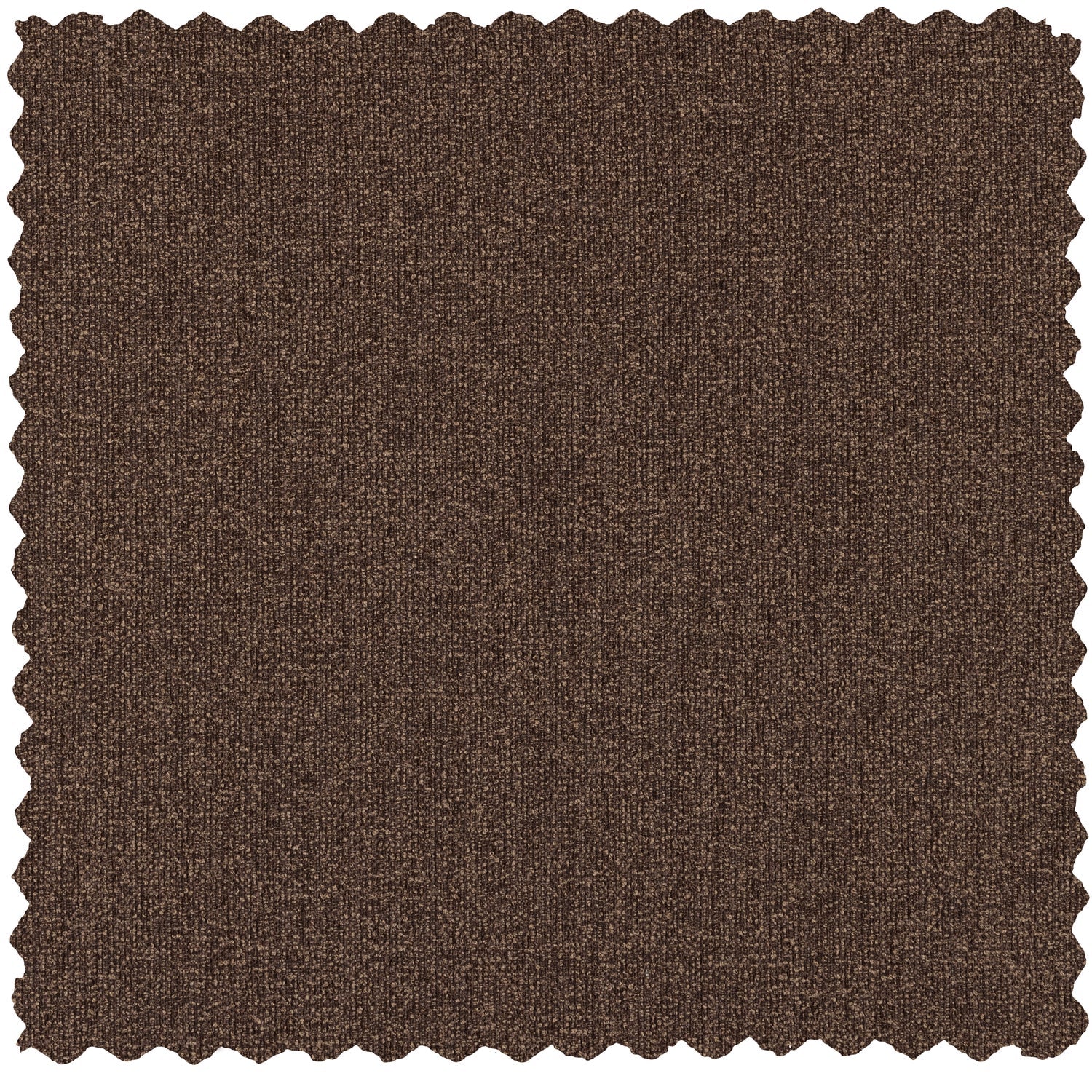 Pouf LOFTY, brown mélange fabric