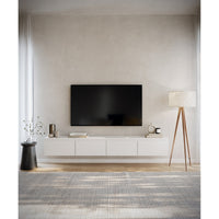 TV spintelė SVEN, 200 cm, balta