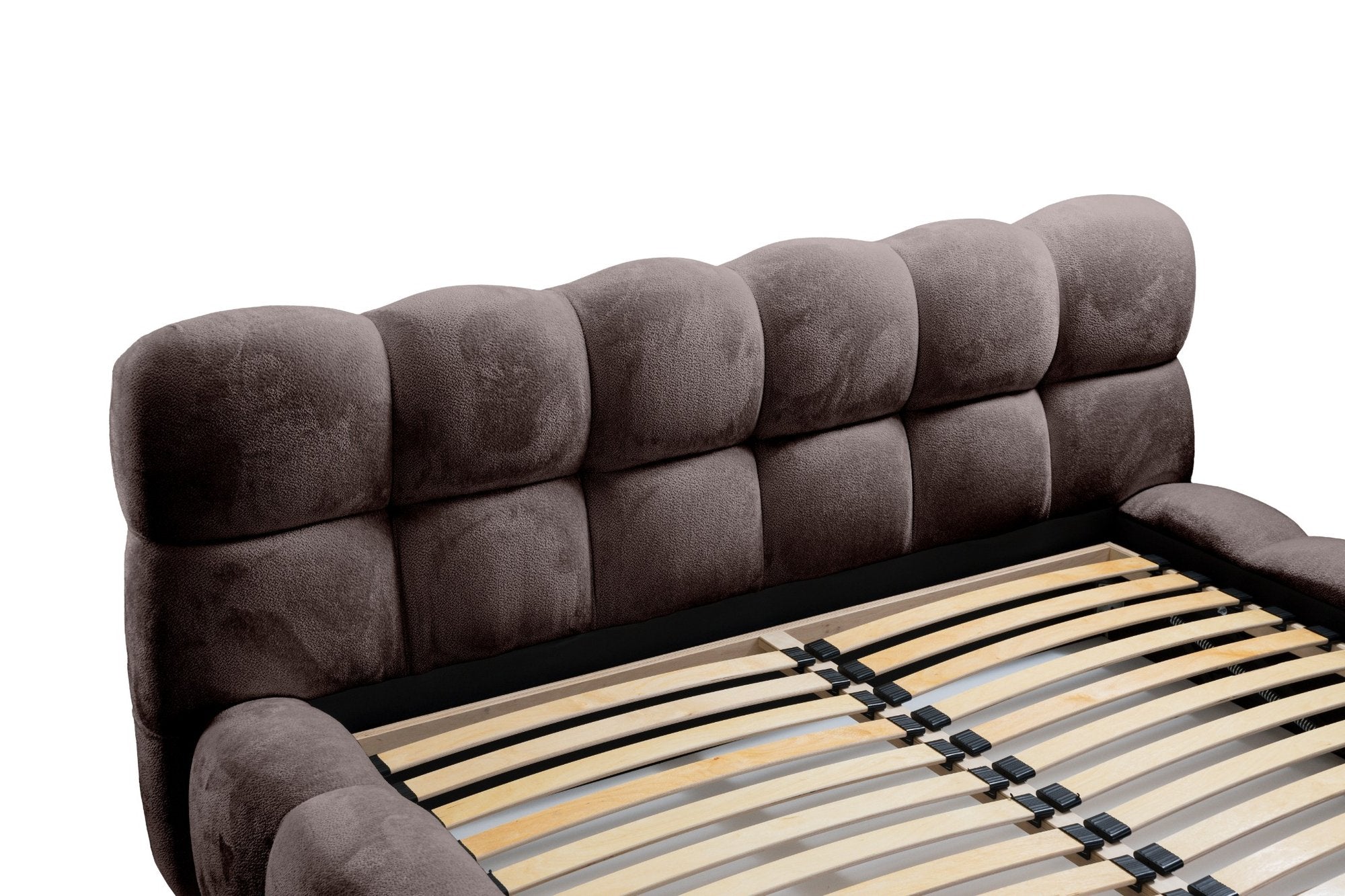 Miegamojo lova JASMIJA, tamsiai ruda aphrodite