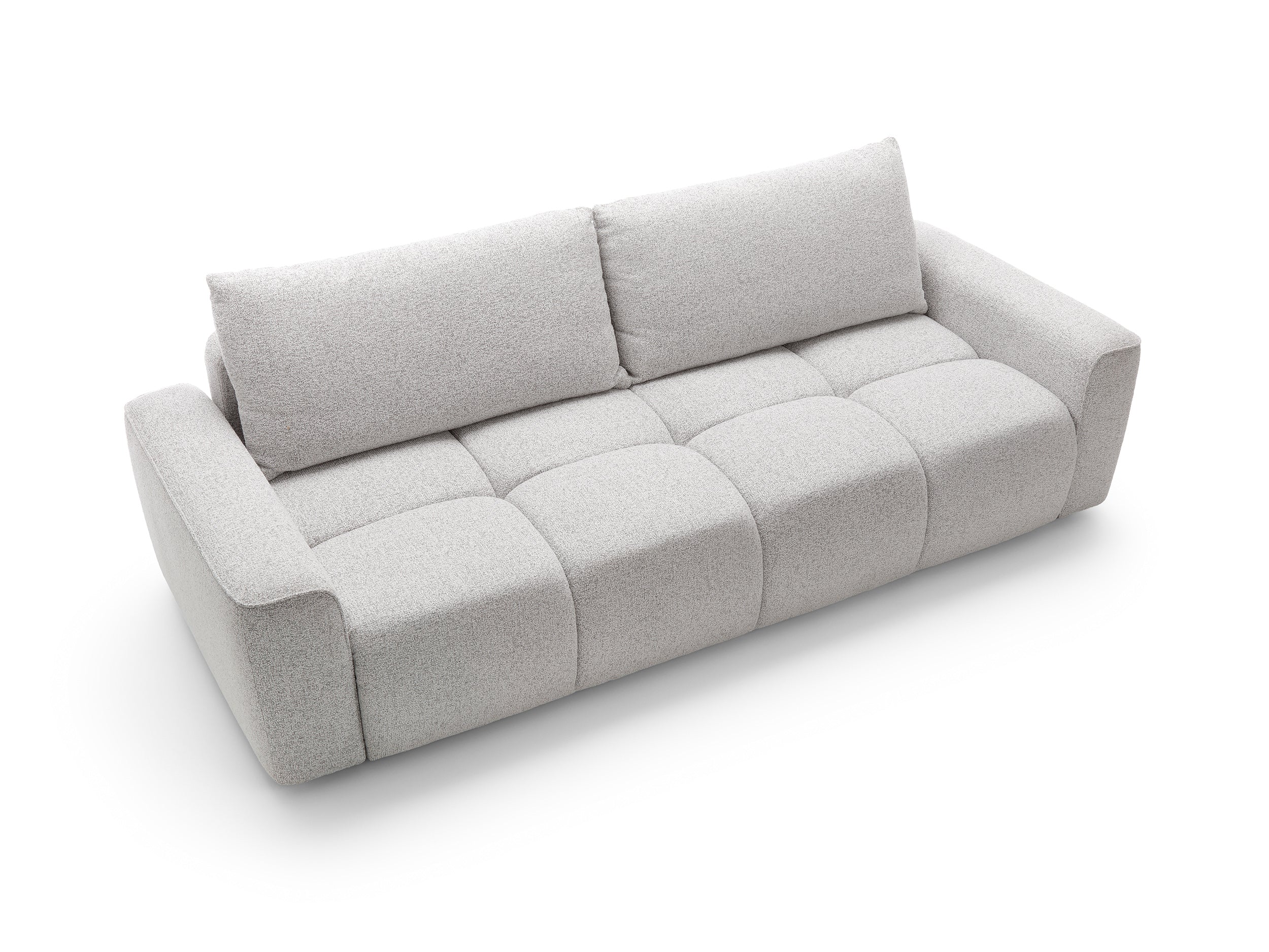 Kampinė sofa-lova BALIS, pilka