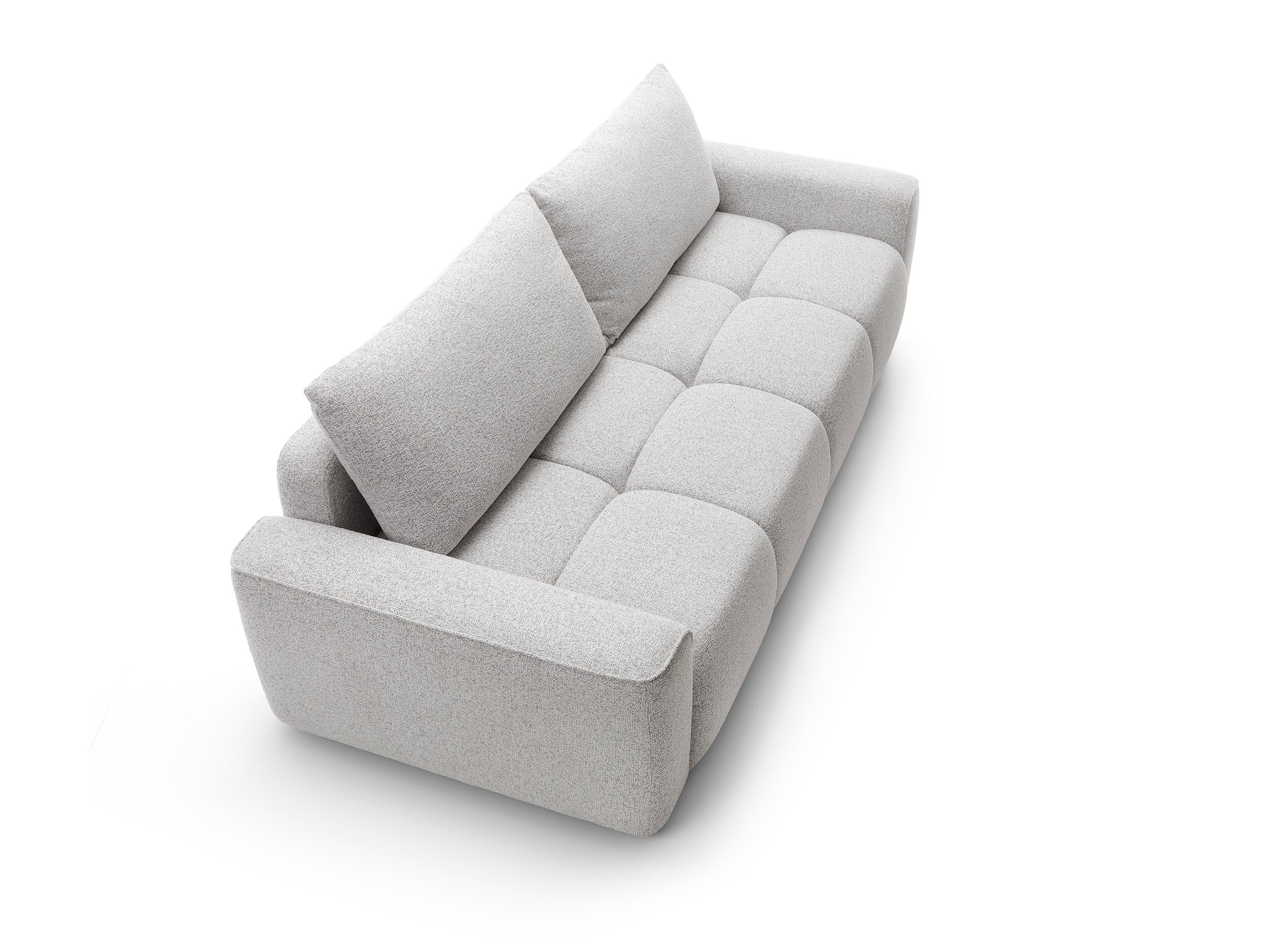 Kampinė sofa-lova BALIS, pilka