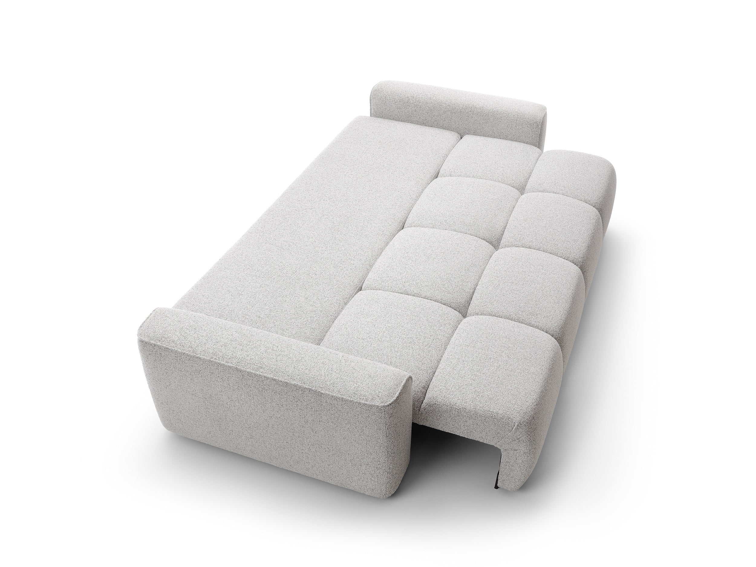 Kampinė sofa-lova BALIS, pilka