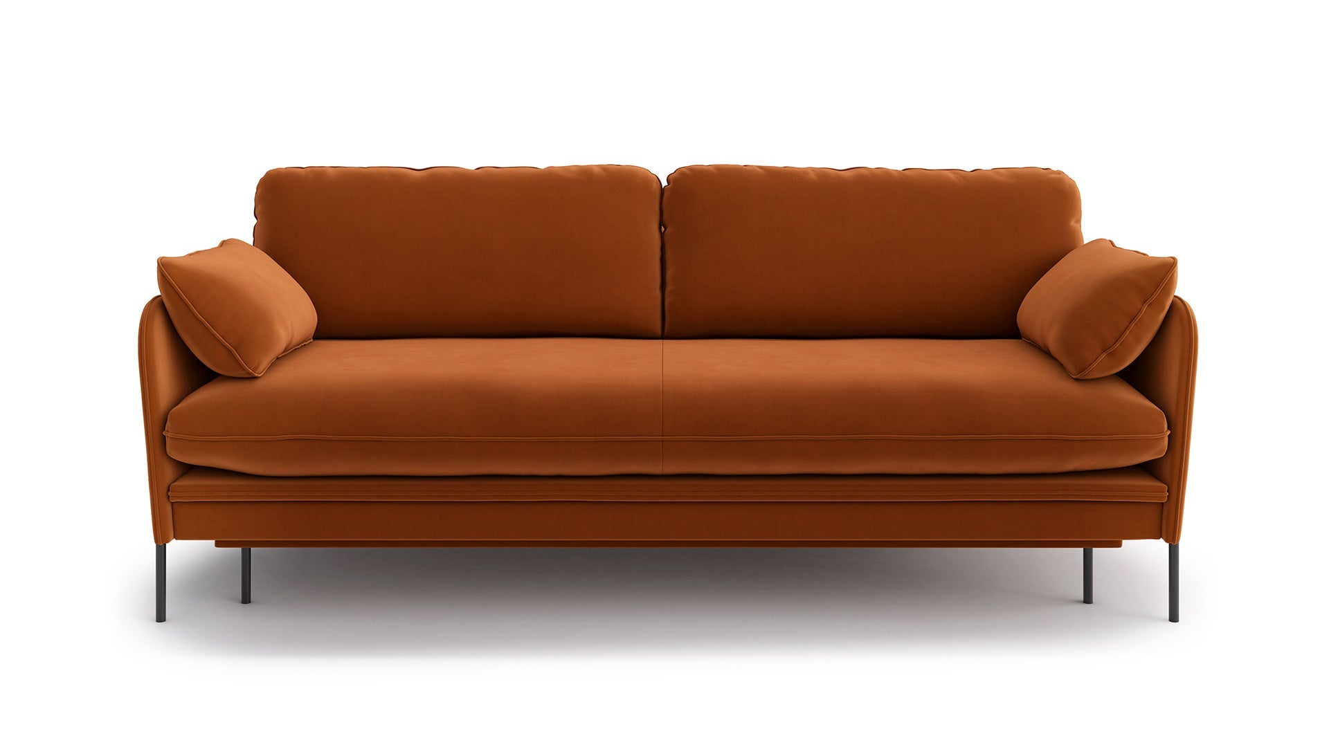 Sofa lova DONNIE, henna velvetas