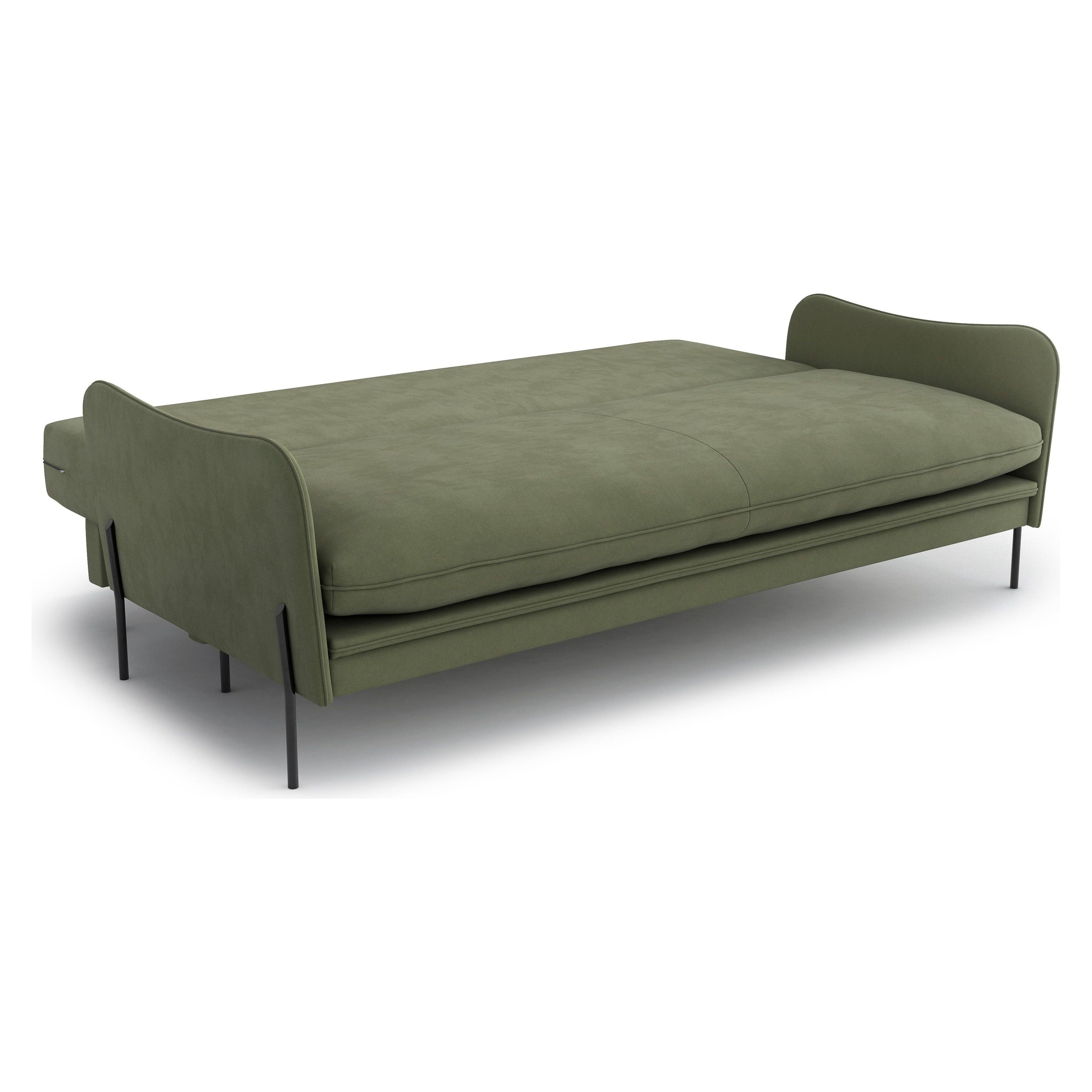 Sofa lova DONNIE, žalia spalva