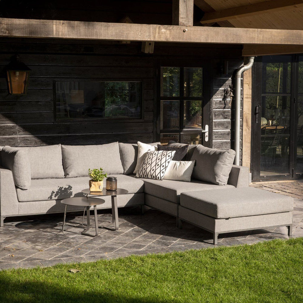 Sodo kampinė sofa SICILIE, dešinioji taupe