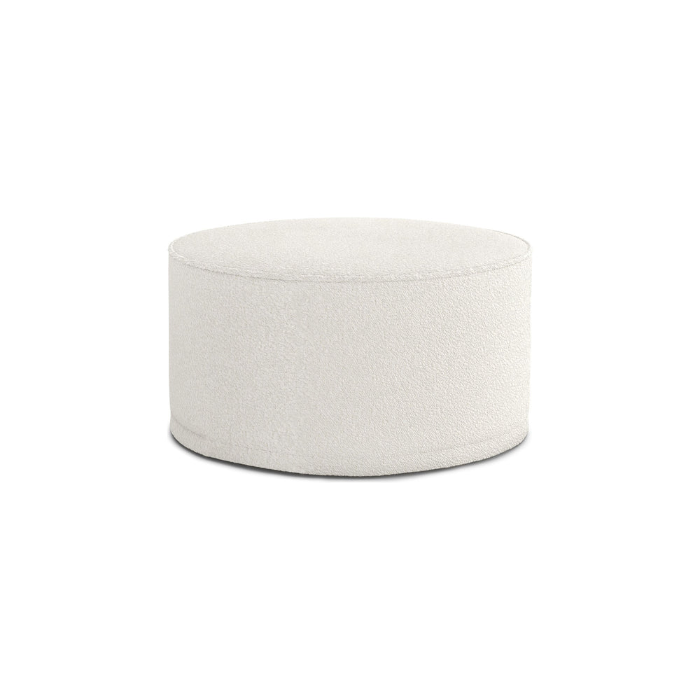 CAKE pufas, balta spalva