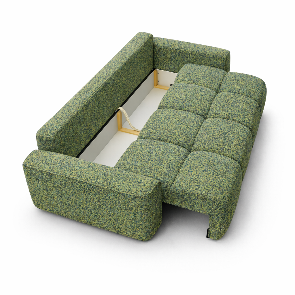 Sofa-lova BALIS, žalia