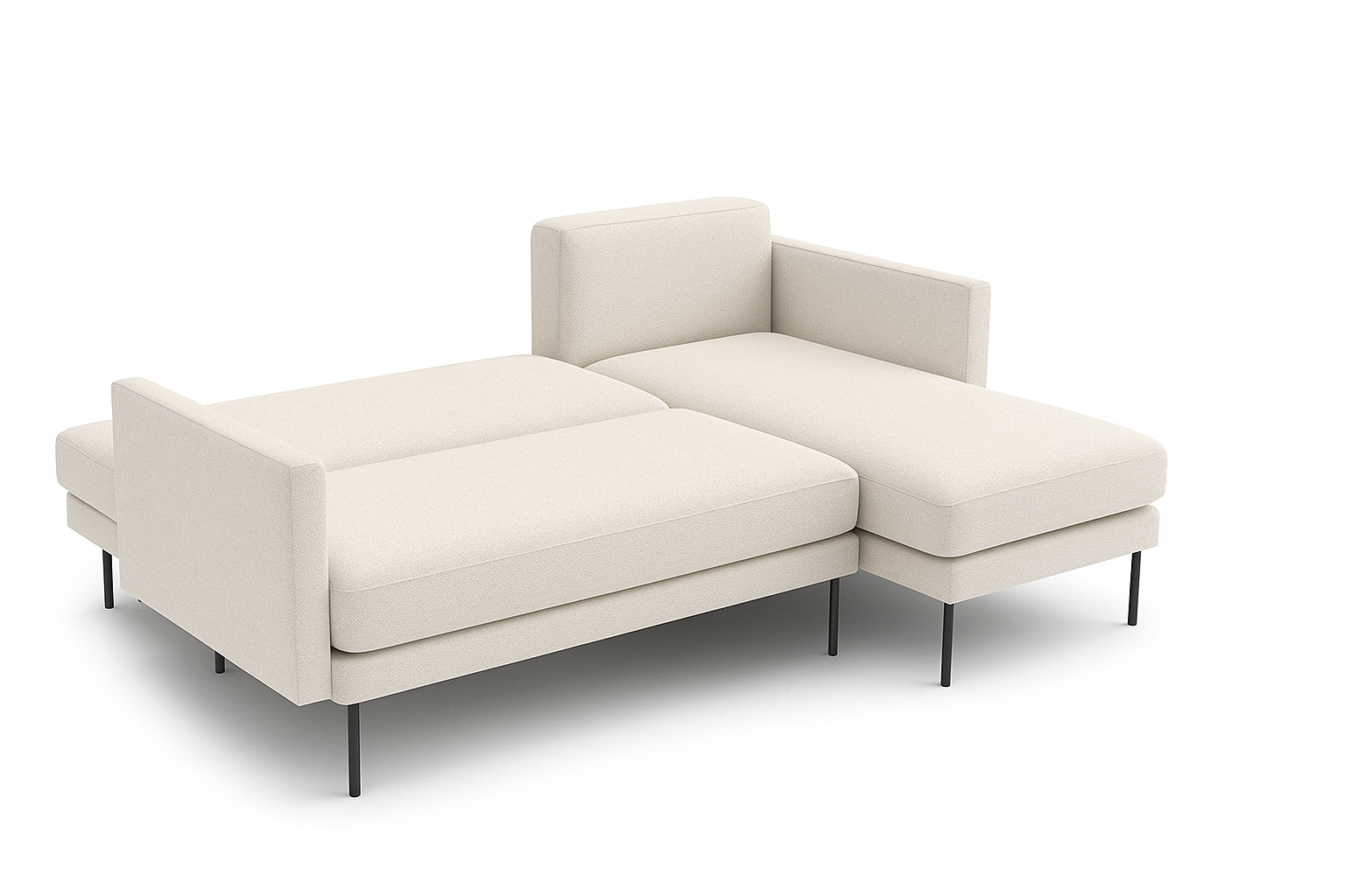 Kampinė sofa lova BOBBY, shall audinys