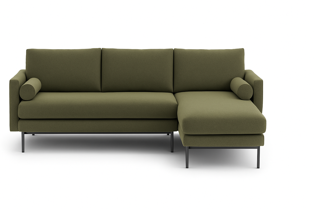 Kampinė sofa lova BOBBY, grase bouclé audinys