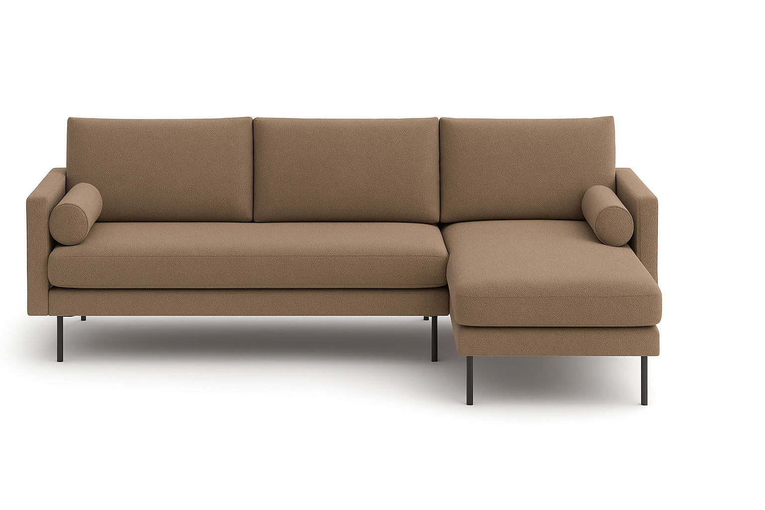 Kampinė sofa lova BOBBY, brosca bouclé audinys