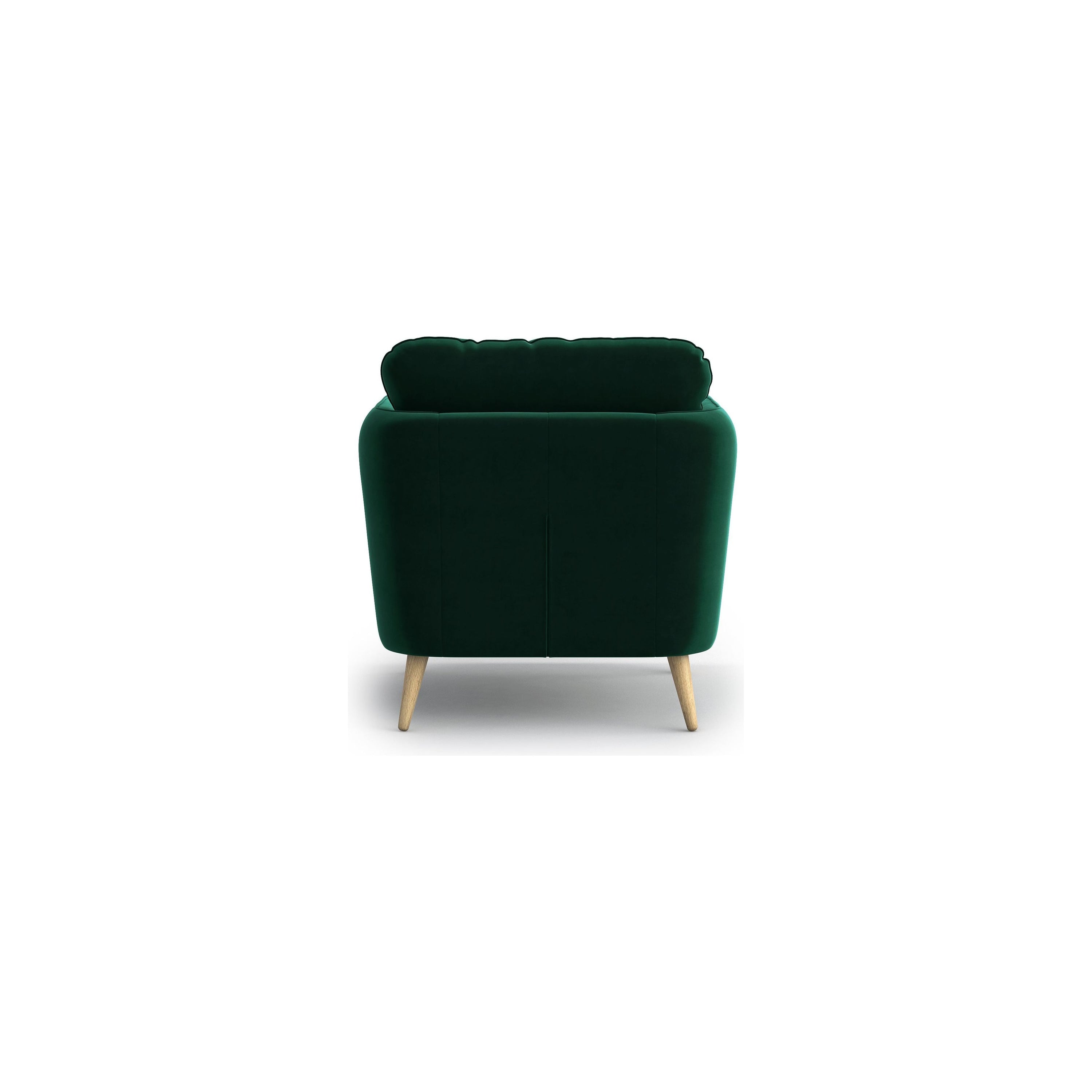 CLARA fotelis, žalia spalva