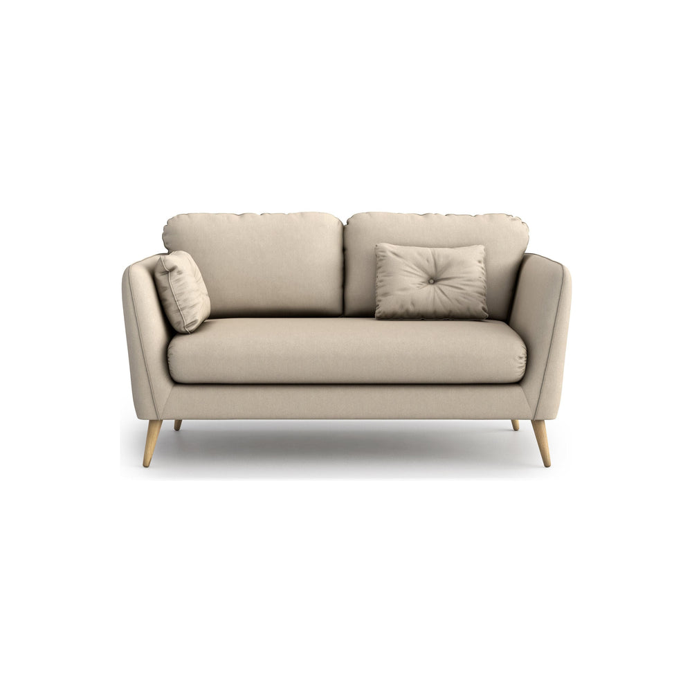 CLARA 2 vietų sofa, smėlio spalva