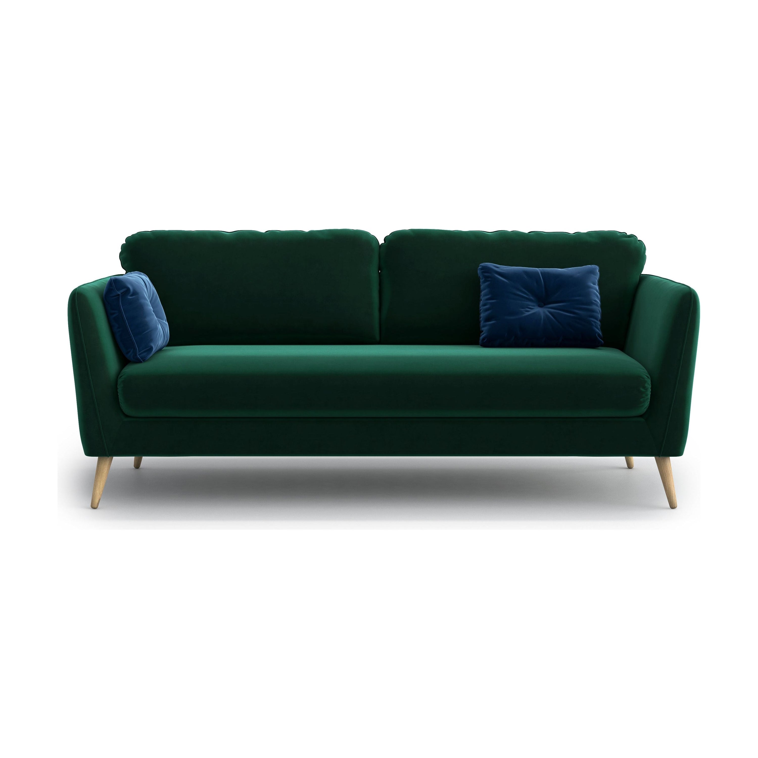 CLARA 3 vietų sofa, žalia spalva