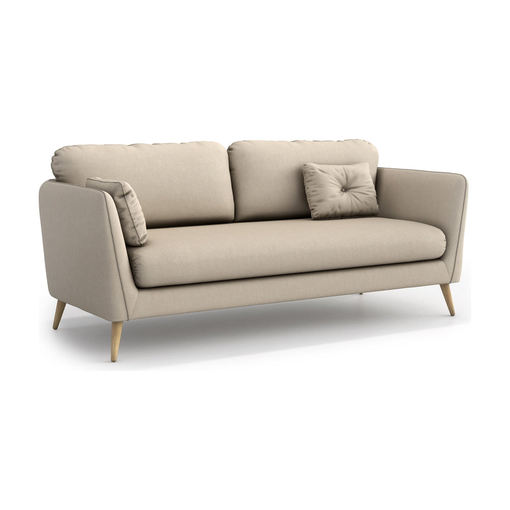 CLARA 3 vietų sofa, smėlio spalva
