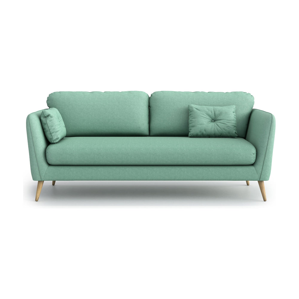 CLARA 3 vietų sofa, šviesiai žalia spalva