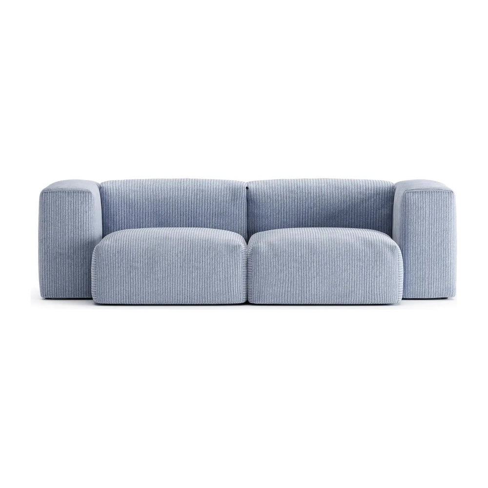 CLOUD XS 3 vietų sofa, mėlyna spalva, velvetas