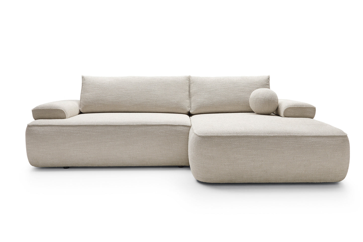 Kampinė sofa COLINA, smėlinė, Mora 21