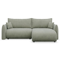 Kampinė sofa-lova CUSHI, šalavijų, dešinė