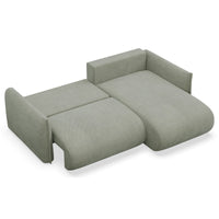 Kampinė sofa-lova CUSHI, šalavijų, dešinė