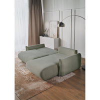 Kampinė sofa-lova CUSHI, šalavijų, dešinė