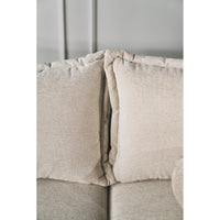 Kampinė sofa-lova CUSHI, šviesiai smėlinė, dešinė